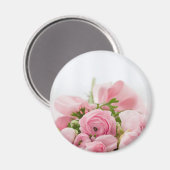 Rosa Hochzeiten Rose Magnet (Vorderseite/Rückseite)