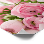 Rosa Hochzeiten Rose Poster (Ecke)