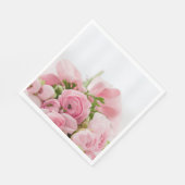 Rosa Hochzeiten Rose Serviette (Ecke)