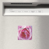 Rosa Hochzeitsmagnet Magnet (In Situ (Geschirrspüler))
