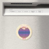 Rosa Hochzeitsmagnet Magnet (In Situ (Geschirrspüler))
