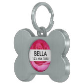 Rosa-Hochzeitssemble-Foto Tiermarke (Vorderseite rechts)