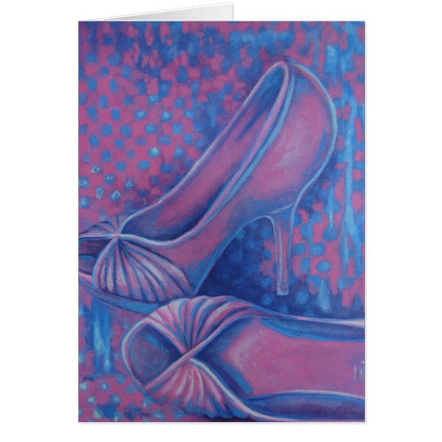 Rosa hoher Heels (Vorne)