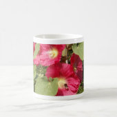 Rosa Hollyhock Kaffeetasse (Mittel)