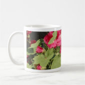 Rosa Hollyhock Kaffeetasse (Links)