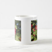 Rosa Hollyhock Kaffeetasse (Mittel)