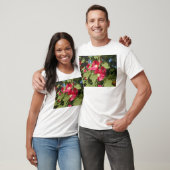Rosa Hollyhocks T-Shirt (Unisex)