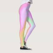 Rosa Holographische Rainbow-Leggings Leggings (Rechts)