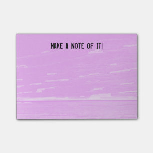 Rosa Holz merkt Schablone Post-it Klebezettel