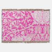 Rosa Honeysuckle Decke (Vorderseite)