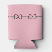 Rosa Horbit Monogram Dosenkühler (Rückseite)