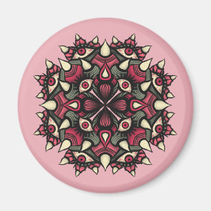 Rosa Horror Zirkus: Kaleidoskopische Augen und Hör Magnet
