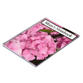 Rosa Hortensie Notizblock (Linke Seite)