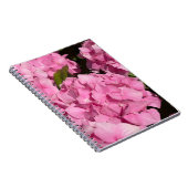Rosa Hortensie Notizblock (Rechte Seite)