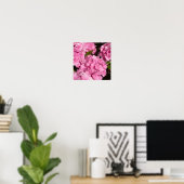 Rosa Hortensie Poster (Heimbüro)