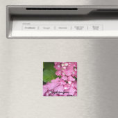 Rosa Hortensien Magnet (In Situ (Geschirrspüler))