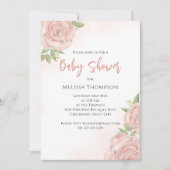 Rosa Hübsche botanische Baby Girl Rose Niedlich Bo (Vorderseite)