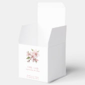 Rosa hübsche Kirschblüte Blume Geschenkschachtel (Geöffnet)