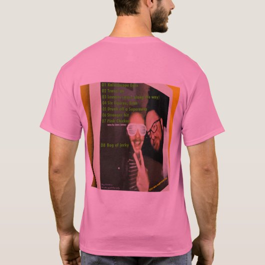 Rosa Hühnchen T-Shirt (Rückseite)
