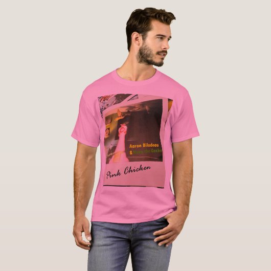 Rosa Hühnchen T-Shirt (Vorne ganz)
