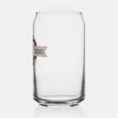 Rosa Hund Digital Dose Glas (Links)