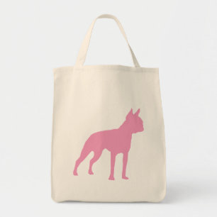 Rosa Hundegeschenke Bostons Terrier Tragetasche