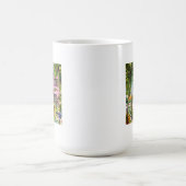 Rosa Hütte an der Bucht I Kaffeetasse (Mittel)