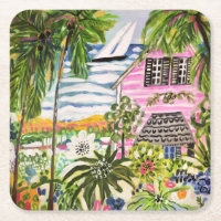 Rosa Hütte an der Bucht I