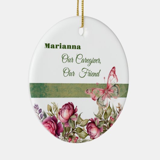 Rosa Hütte Blumengewächse Runde Ornamente (Rechts)