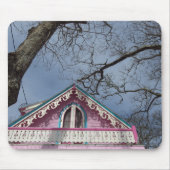 Rosa Hütte Dramatischer Himmel - Martha's Vineyard Mousepad (Vorne)