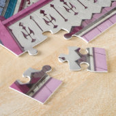 Rosa Hütte Dramatischer Himmel - Martha's Vineyard Puzzle (Seite)