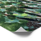 Rosa Hütte in Plantation Poster (Ecke)