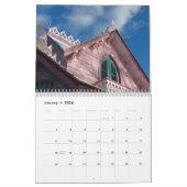 Rosa Hütten des Martha-Weingartens Kalender (Jan 2026)