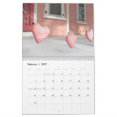 Rosa Hütten des Martha-Weingartens Kalender (Feb 2027)