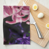 Rosa Hyacinth Frühlingsfloral Küchentuch (Viertel Falte)