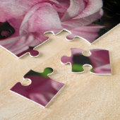 Rosa Hyacinth Frühlingsfloral Puzzle (Seite)