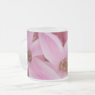 rosa Hyazinthe-Blume Mattglastasse