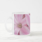 rosa Hyazinthe-Blume Mattglastasse (Links)
