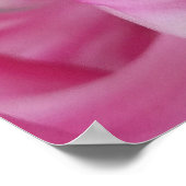 rosa Hyazinthe-Blume Poster (Ecke)