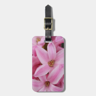 rosa Hyazinthenblüte Gepäckanhänger