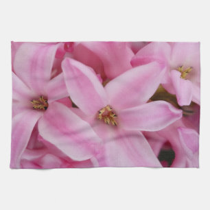 rosa Hyazinthenblüte Geschirrtuch