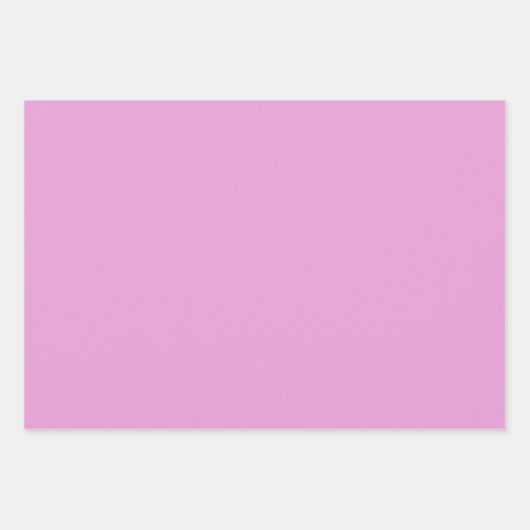 Rosa Hydrangea, grüne und rosa Umhüllungsblätter Geschenkpapier Set (Vorderseite 2)