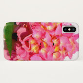 Rosa Hydrangea Rosa Blume Case-Mate iPhone Hülle (Rückseite (Horizontal))
