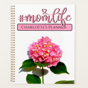 Rosa Hydrangea Rosa Blume #momlife Planer