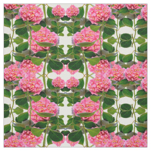 Rosa Hydrangea Rosa Blume Rosa Blüte Stoff