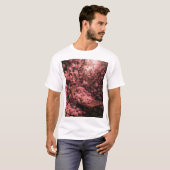 Rosa Hydrangeas All-over Floral Print Women's T-SH T-Shirt (Vorne ganz)