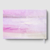 Rosa Hydrangeas Blumenladen Gästebuch (Rückseite)