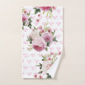 Rosa I Liebe Sie Mama - Badetücher Set (Handtuch)