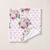 Rosa I Liebe Sie Mama - Badetücher Set (Waschlappen)