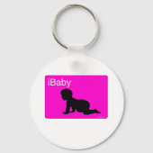 Rosa iBaby Schlüsselanhänger (Vorderseite)
